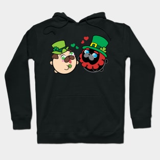 Pugs - Happy St. Patrick's Day! - Poopy & Doopy Hoodie